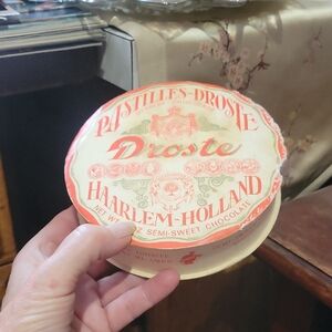 Vintage  Droste Pastilles Cardboard Container